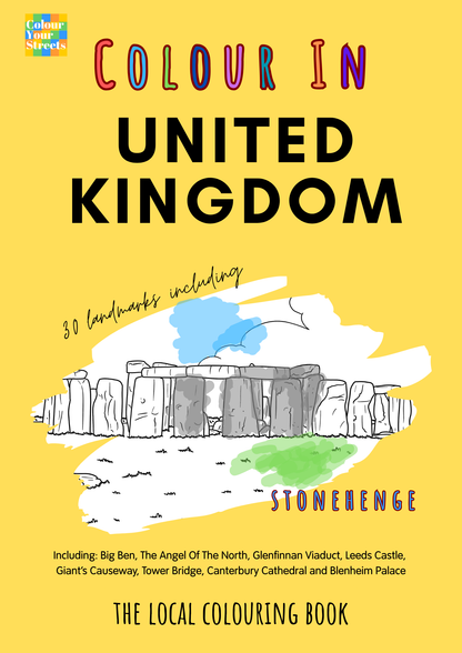 UK Colouring Book (A4)