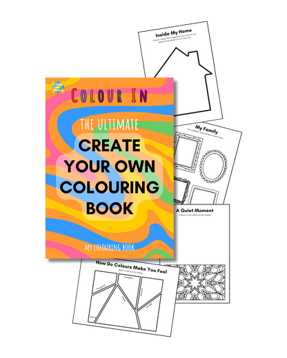 Create Your Own Colouring Book (A4)