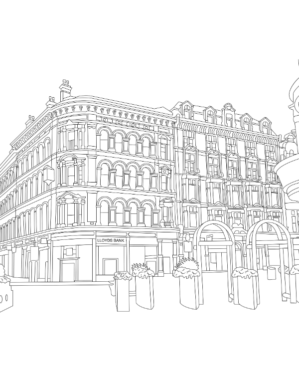 Birmingham Colouring Book (A4)