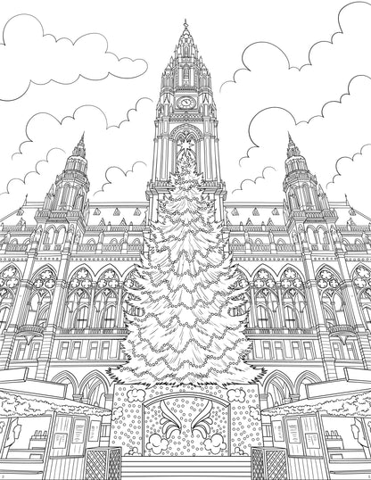 Christmas Coloring Book (A4)