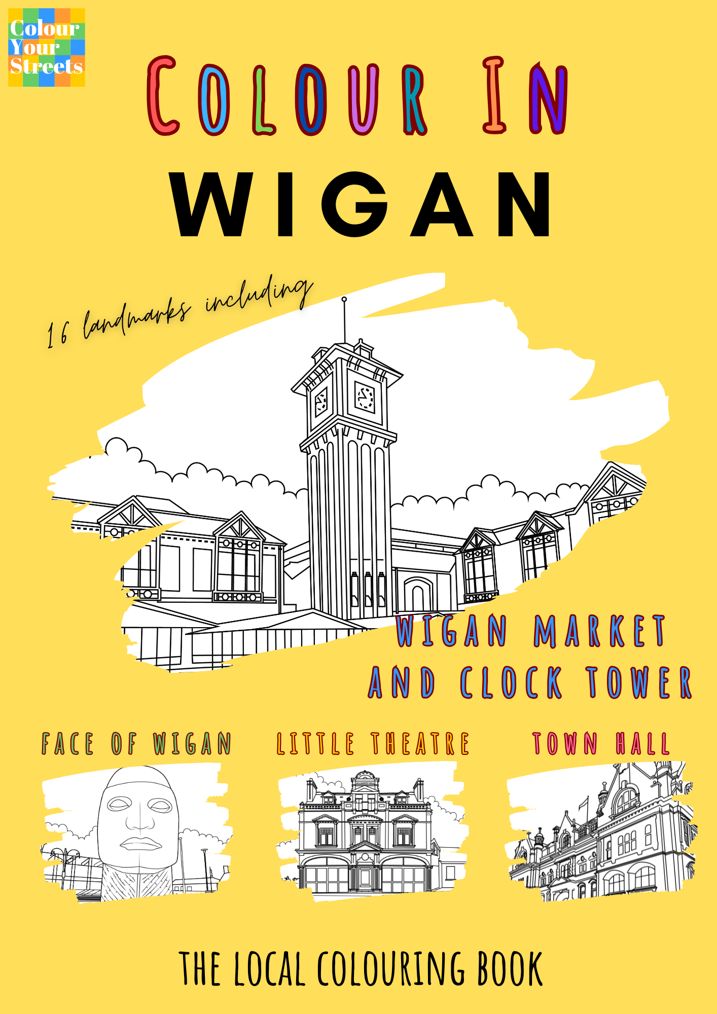 Wigan Colouring Book (A4)