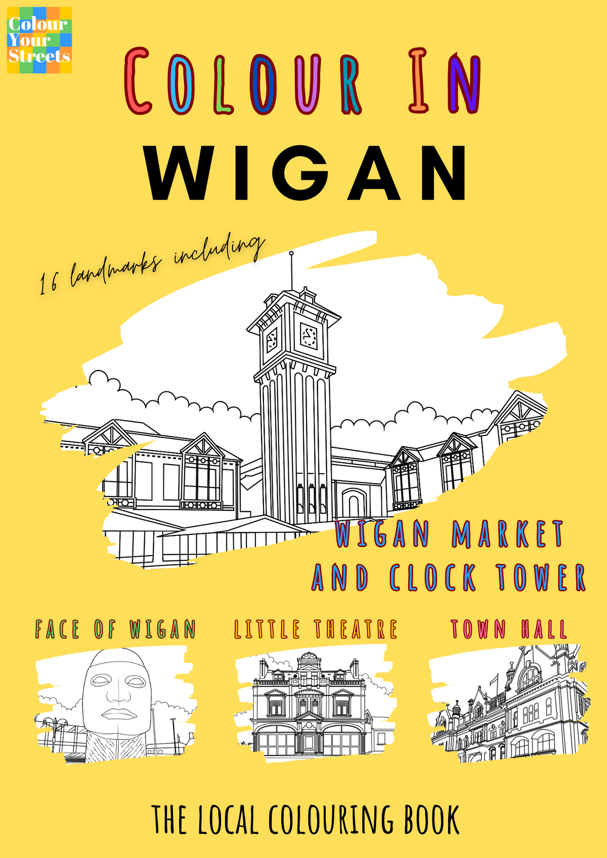 Wigan Colouring Book