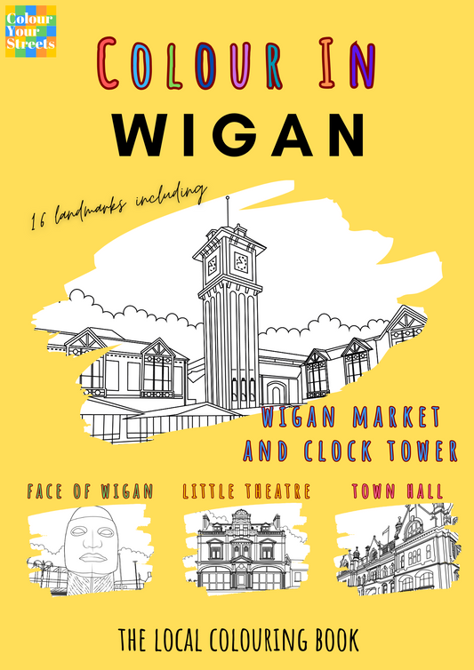 Wigan Colouring Book (A4)