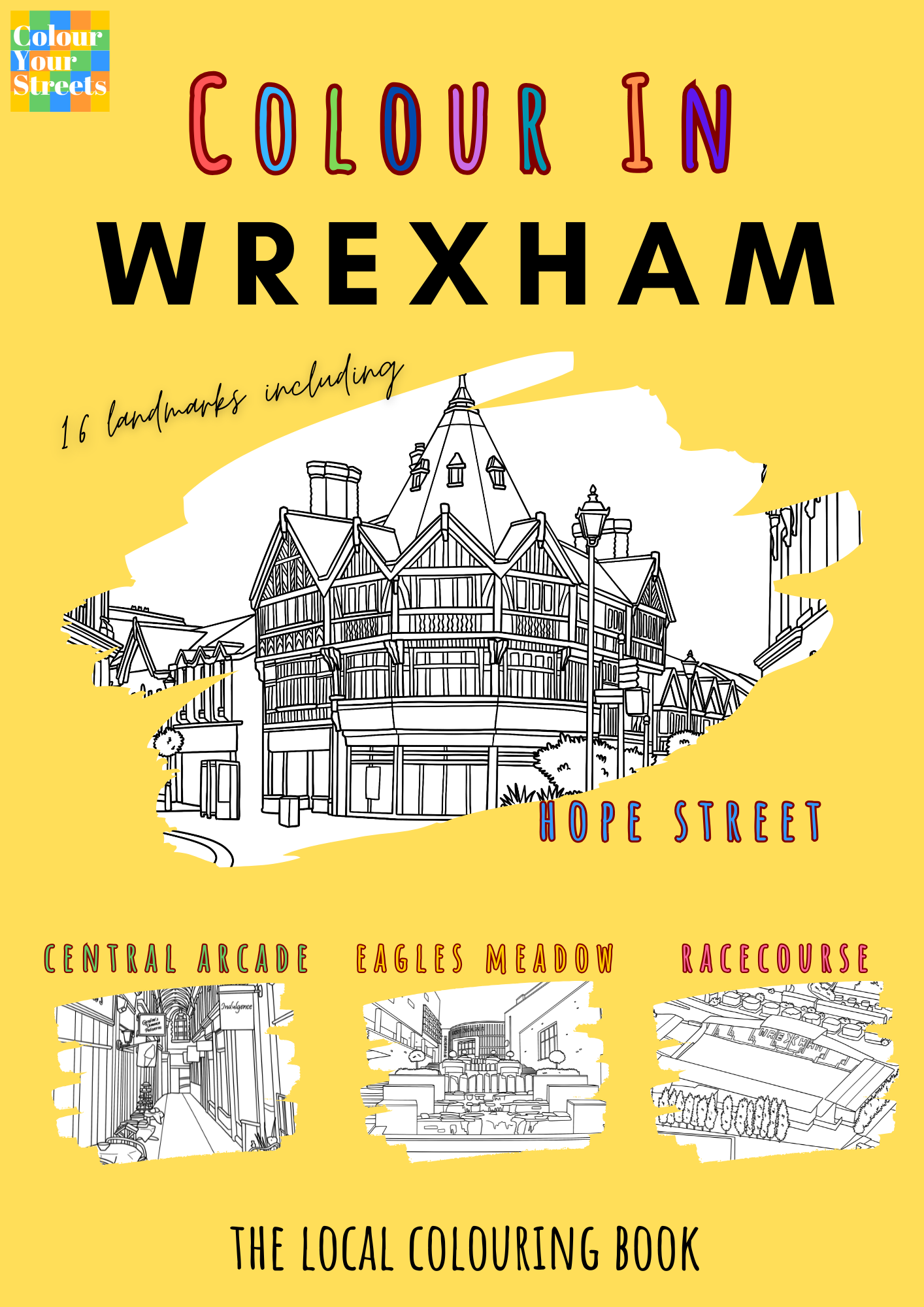 Wrexham Colouring Book (A4)