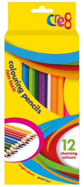 Colouring Pencils - 12 Colours
