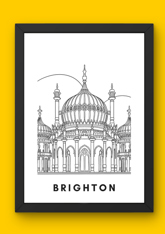 Brighton Wall Art (A4)