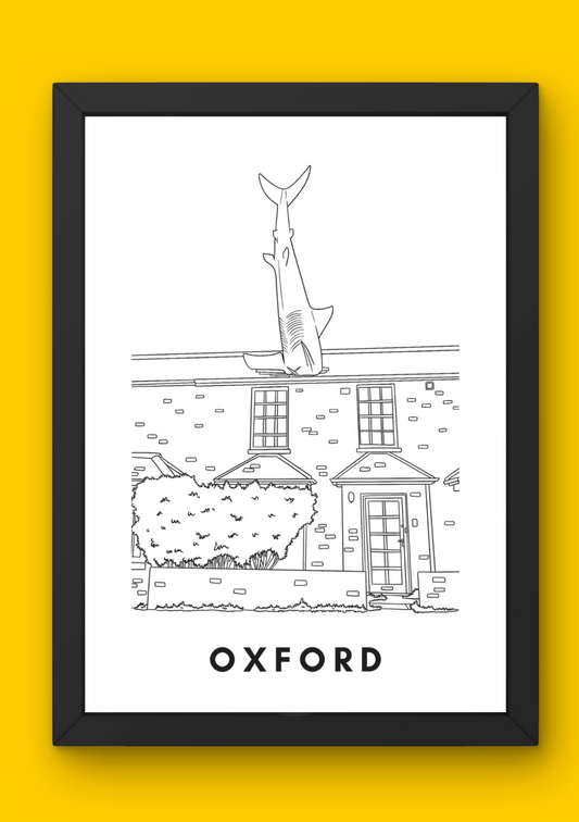 Oxford Wall Art (A4)