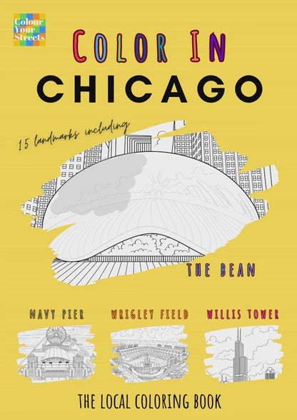 Chicago Coloring Book (A4)