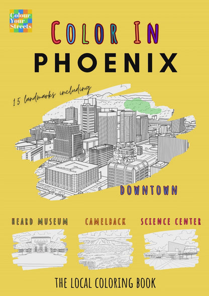 Phoenix Coloring Book (A4)