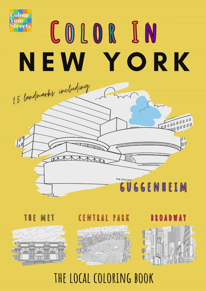 New York Coloring Book (A4)